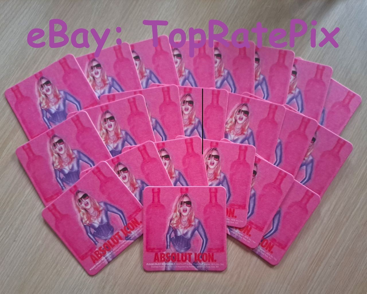 MADONNA – ABSOLUT PROMO COASTER (CONFESSIONS II) RELEASE PARTY FAVOR