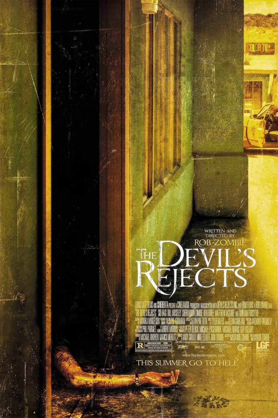 2005 The Devils Rejects Movie Poster 11X17 Sid Haig Bill Moseley Rob Zombie 😈🍿