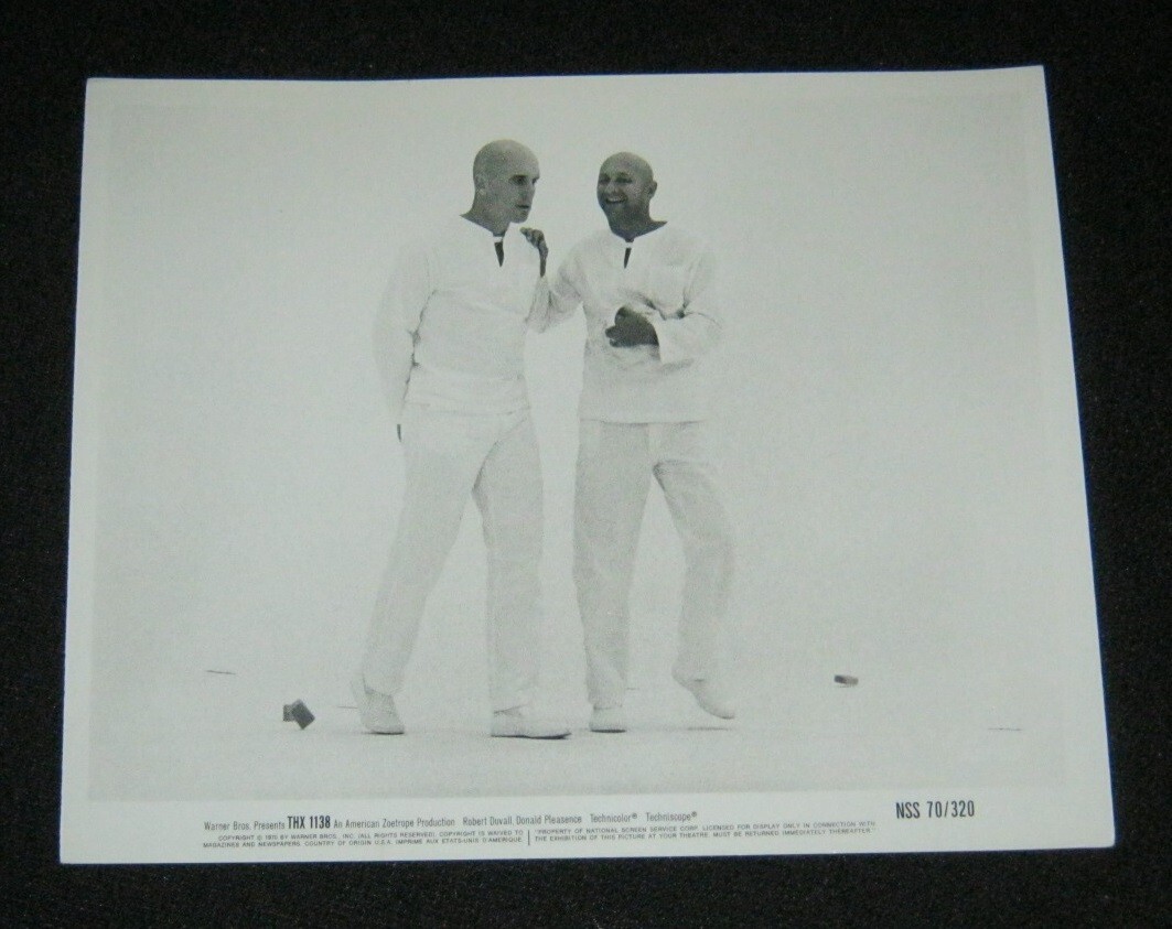 Orig GEORGE LUCAS THX 1138 NSS Periodical Style Press Kit Still DUVALL Pleasence