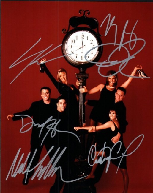 Friends Autographed Original 8×10 Photo LOA TTM