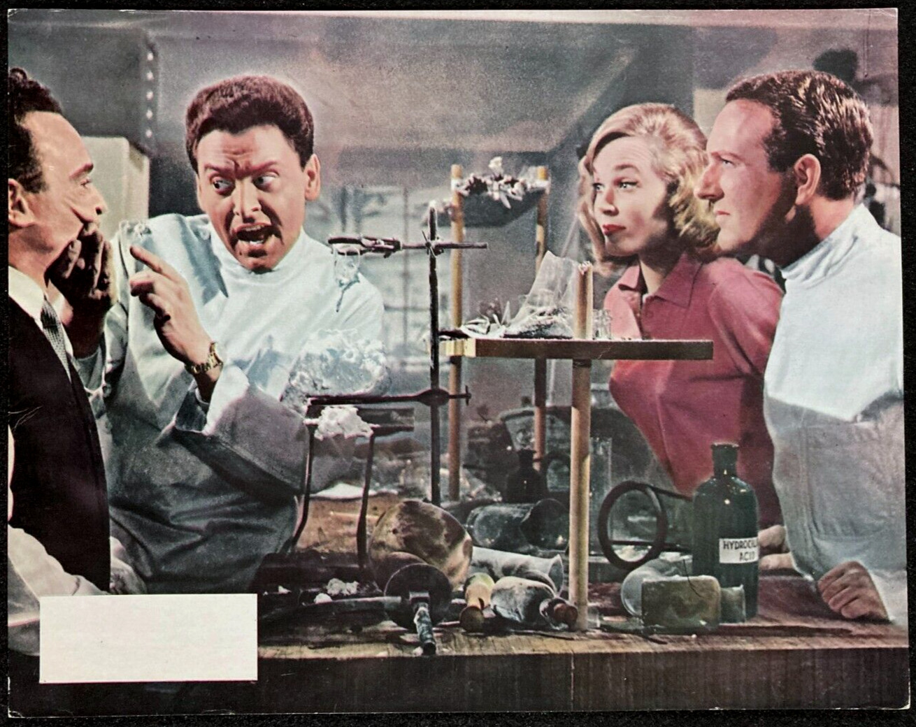 DENTIST ON THE JOB Original Movie Lobby Card Poster Bob Monkhouse Shirley Eaton