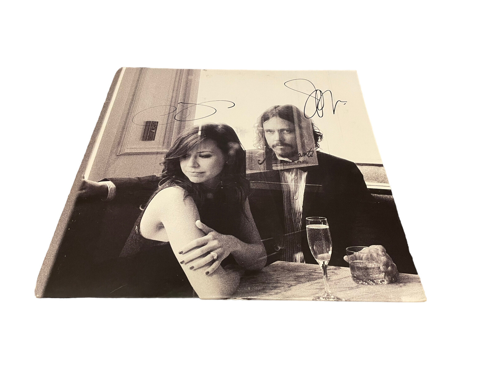 THE CIVIL WARS SIGNED AUTOGRAPH BARTON HOLLOW VINYL JOY + JOHN PAUL JSA CERT COA