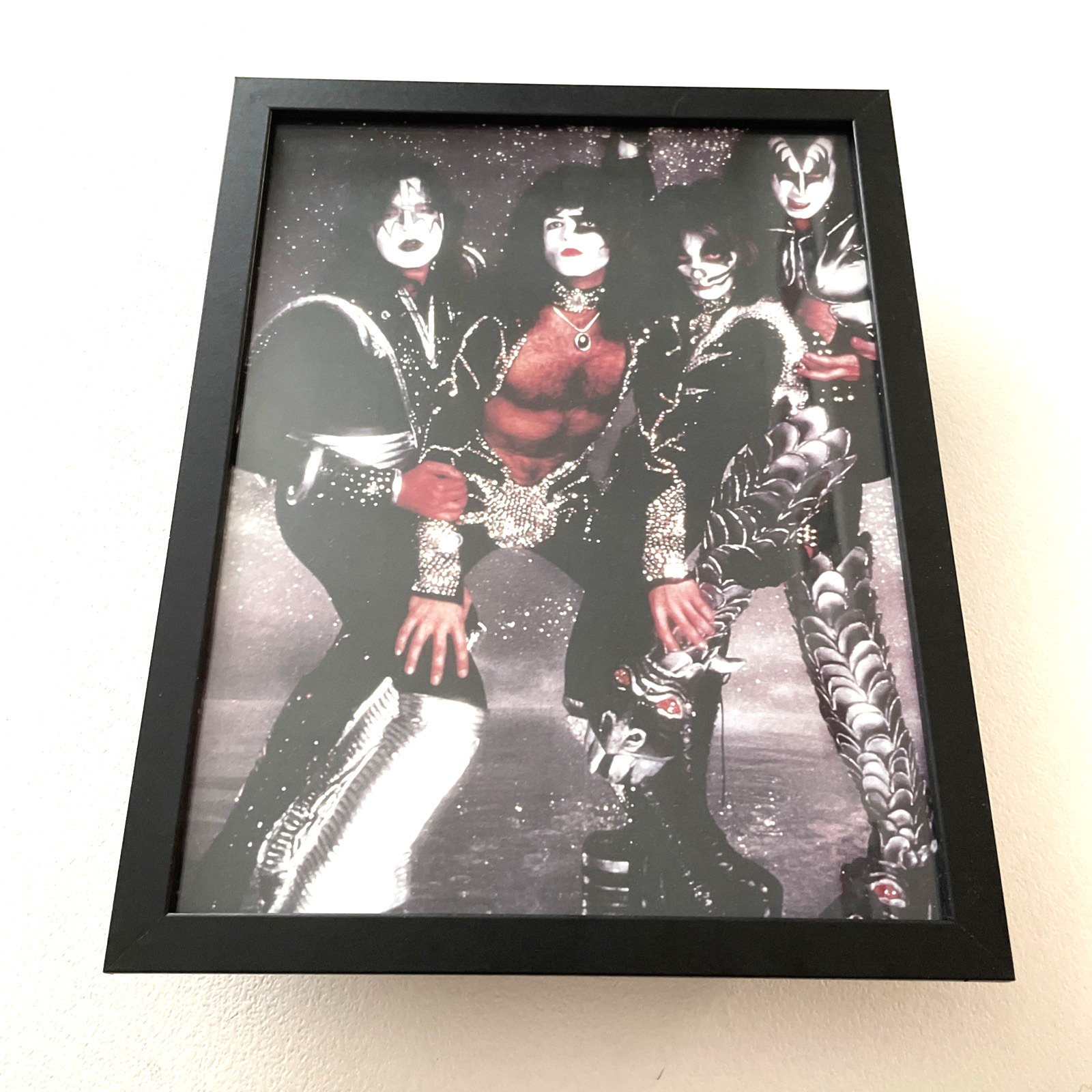 Classics KISS In 76 Framed Picture 8.5×11 Collectible Memorabilia Wall Art