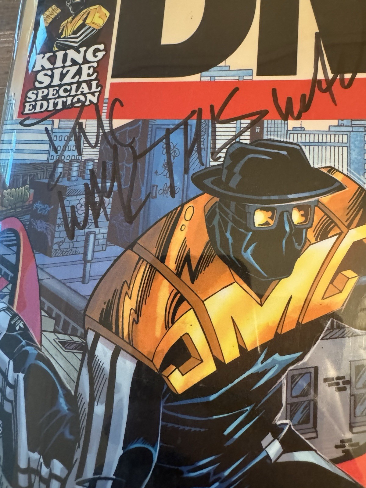 DMC #1 Darryl Makes Comics Book by Darryl McDaniels Signed Special Edition – TPB