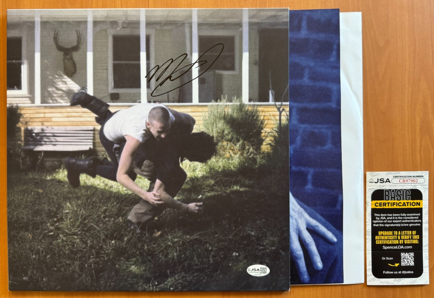 Malcolm Todd Signed Autographed Neptune Blue Vinyl LP with JSA COA