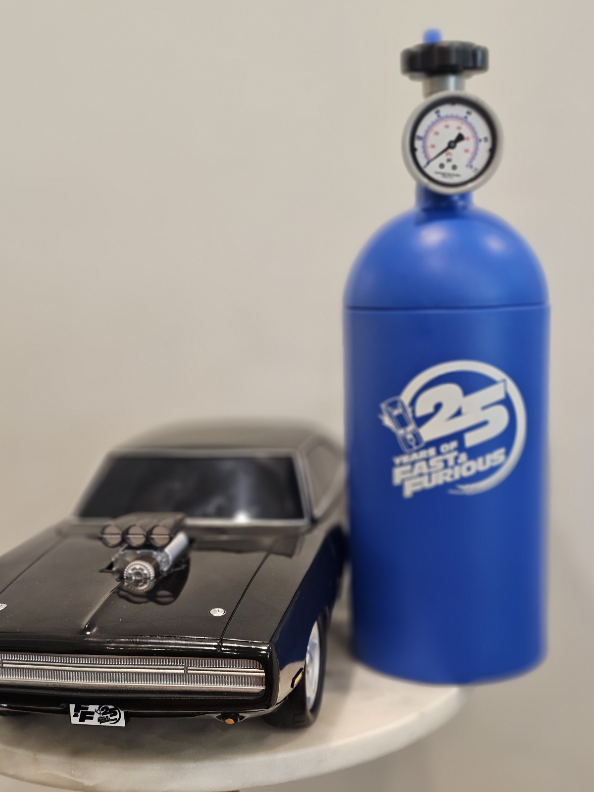 Fast & Furious 25th NOS Cup & Dom’s Charger Popcorn Bucket Lot Of 2