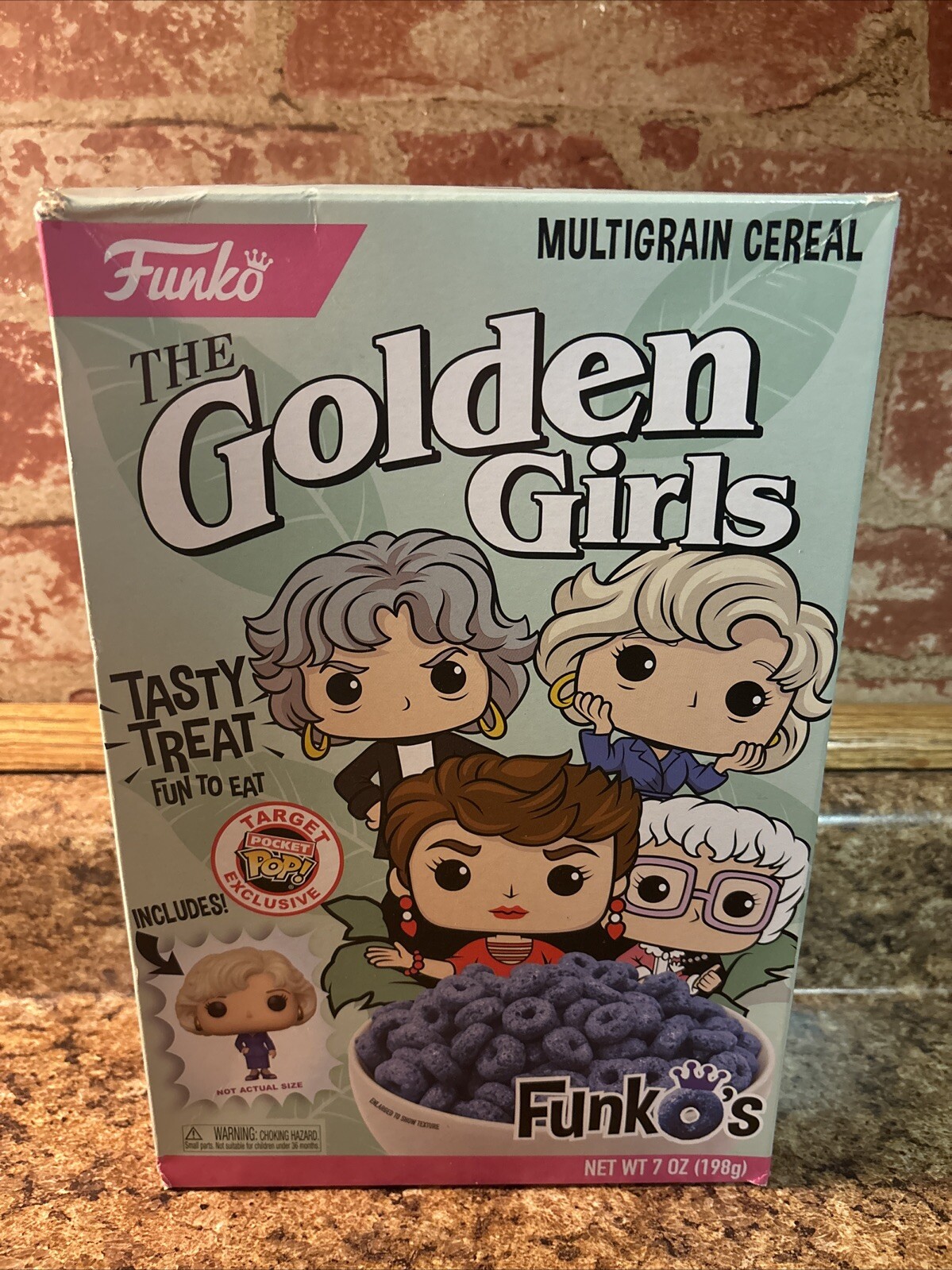 The Golden Girls FUNKO’S Cereal Limited Edition With Mini Rose Target Exclusive