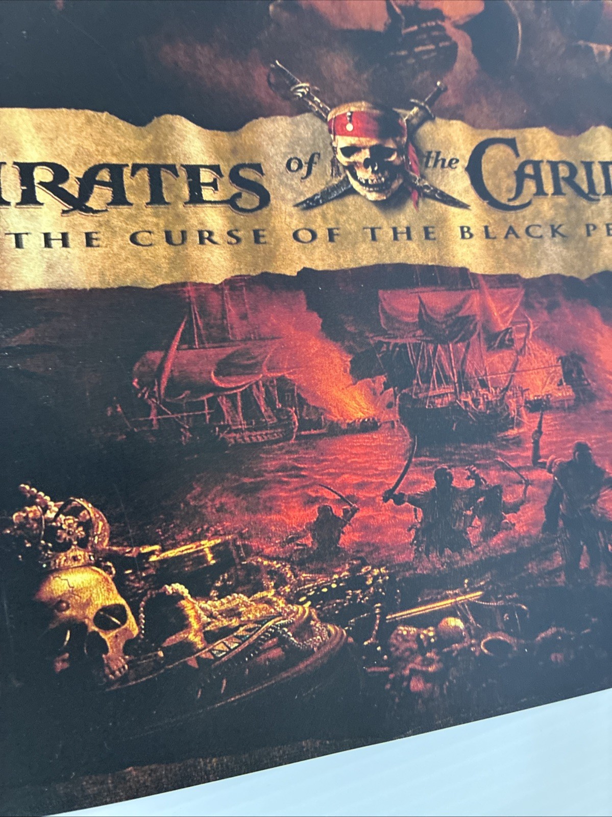 Pirates of the Caribbean – Curse of the Black Pearl Movie Poster 8.25″ x 10.75″