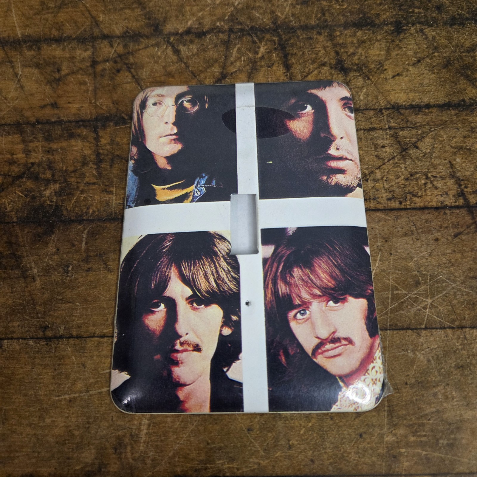 The Beatles Fab Four Light Switch Cover Featuring All 4 Band Members Sealed