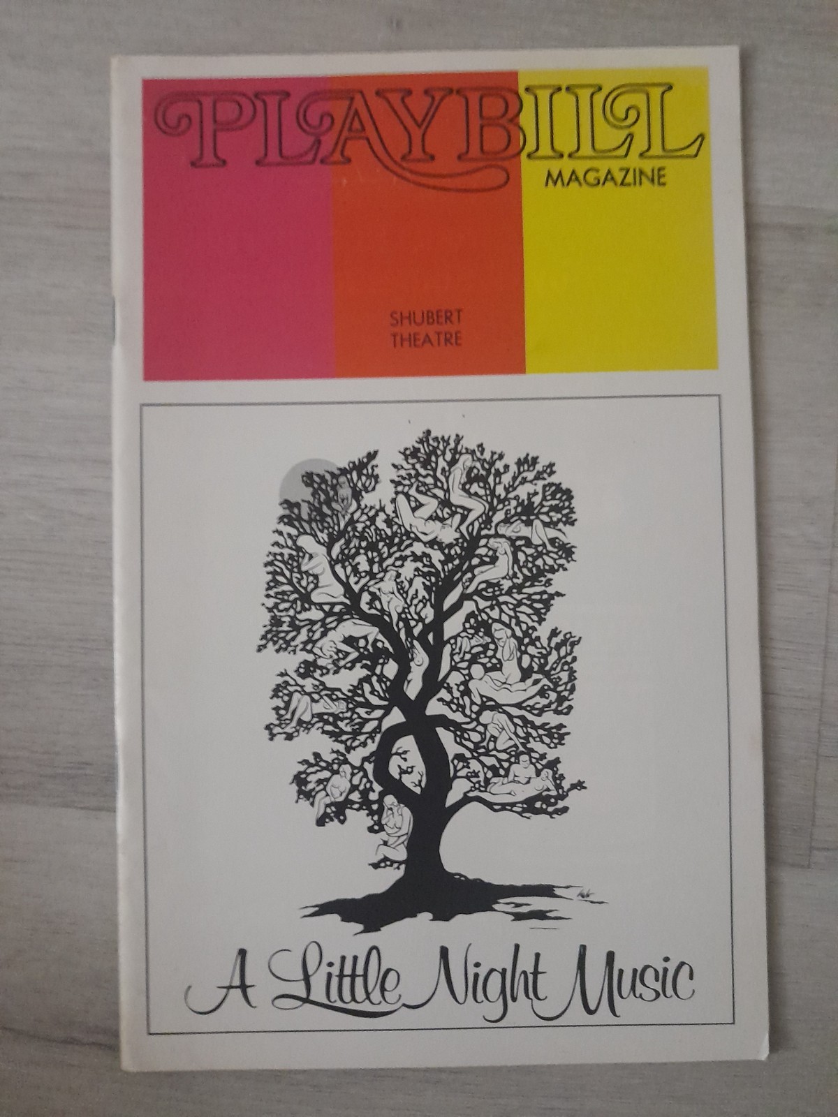 February 1973 “A Little Night Music” Shubert Theatre NY City Playbill Program