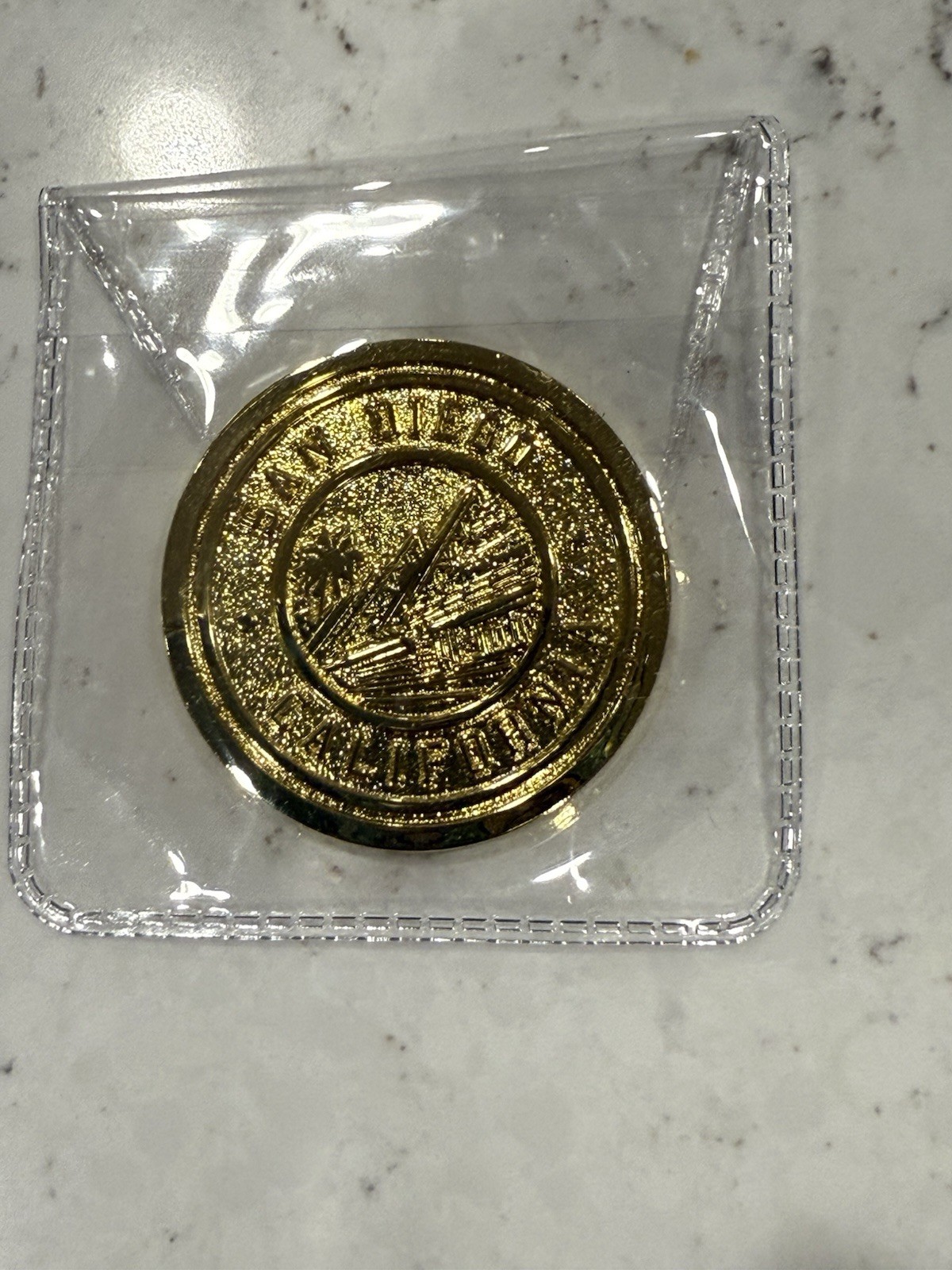 SDCC 2025 Yesterdays 10 Year Anniversary Gold Coin New and Sealed Limited