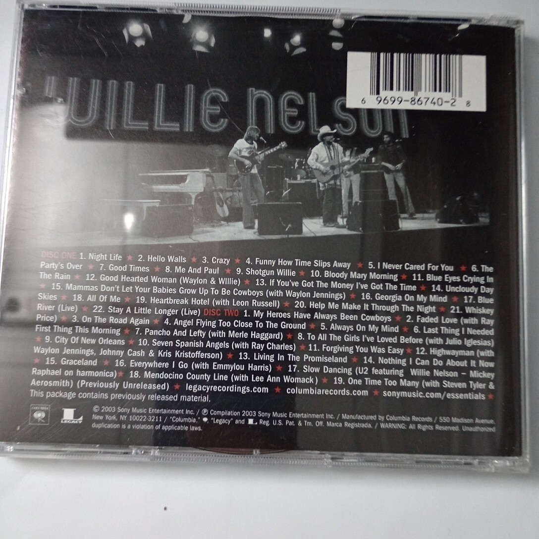Willie Nelson Signed Autographed CD 70th Birthday With COA Country Music