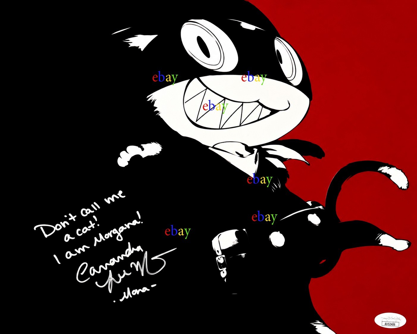Cassandra Lee Morris Persona Mona Morgana Autographed Signed 8×10 Photo Reprint