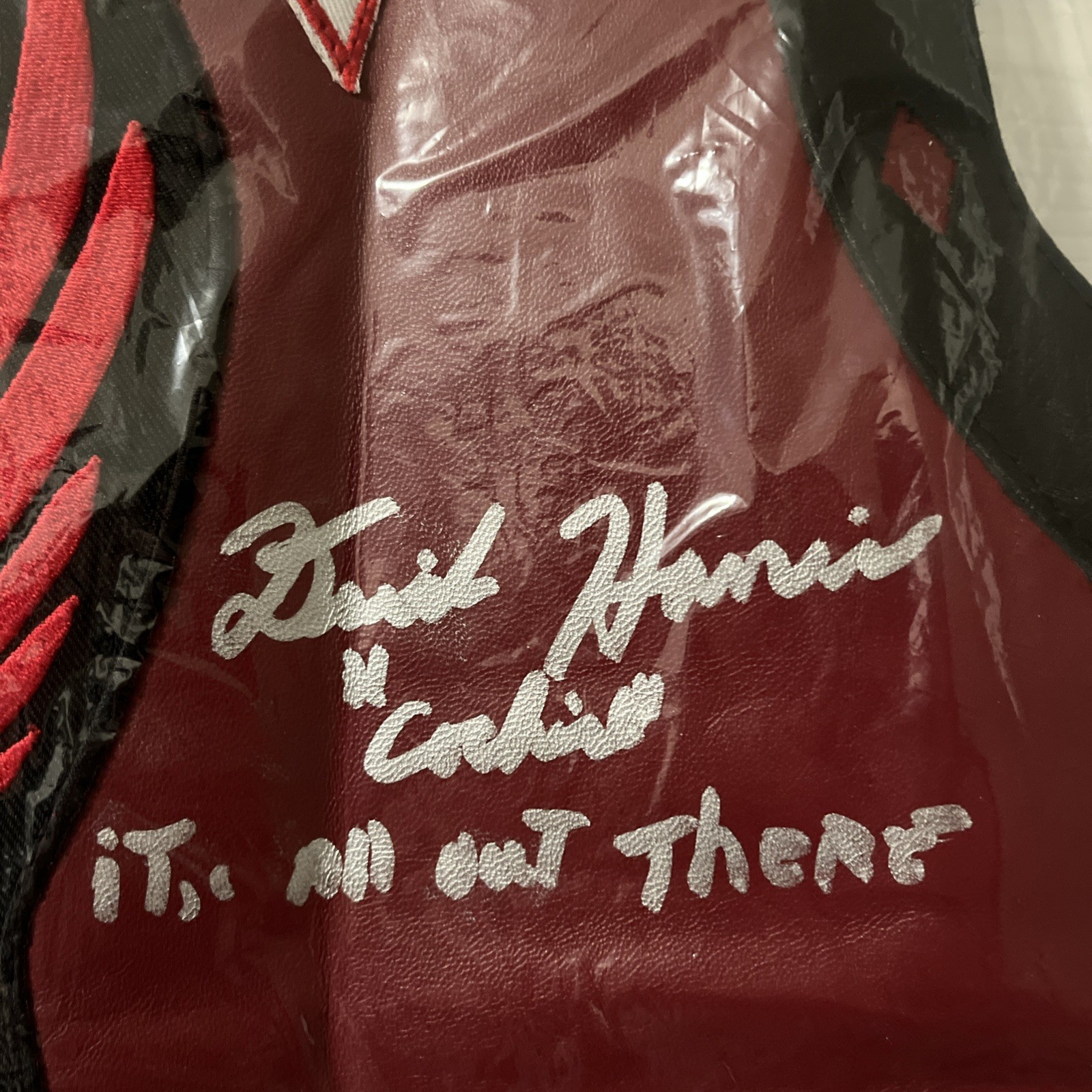 The Warriors Movie Leather Vest Signed with Famous Quotes by Cast includes ACOA