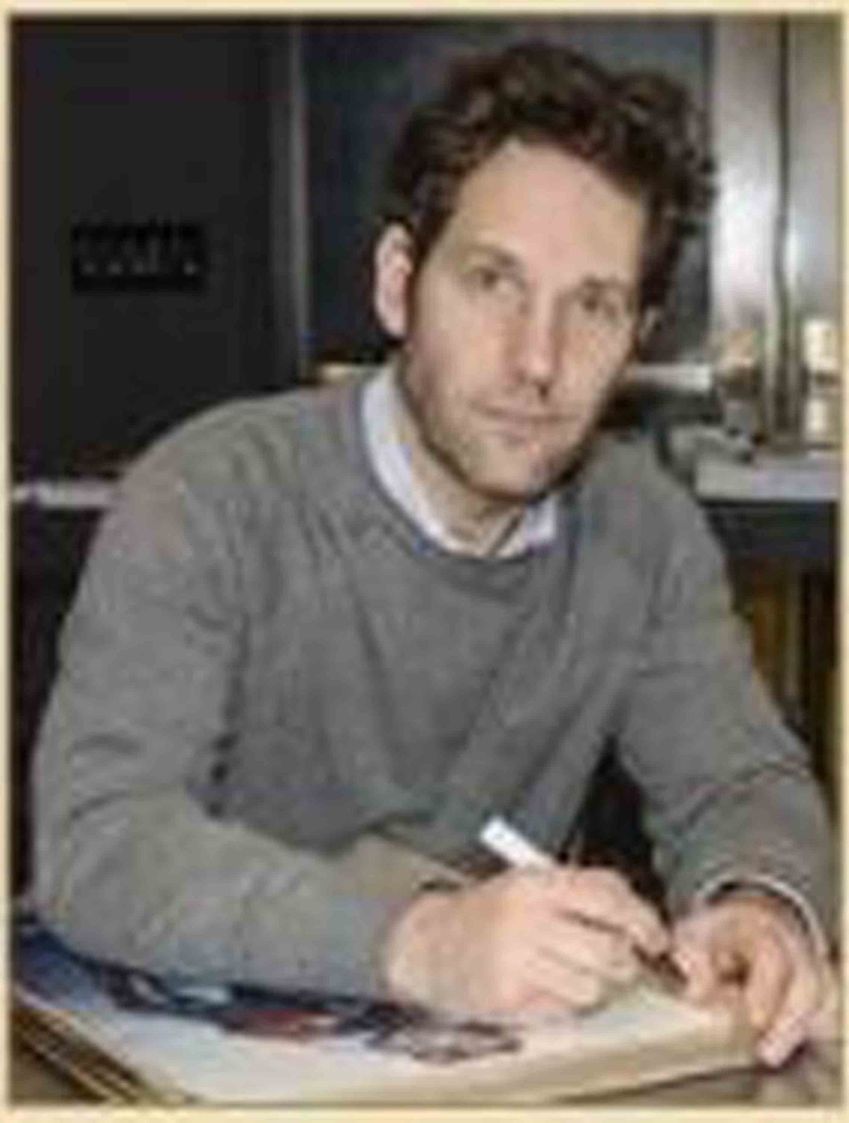 Marvel Comics Ant-Man Paul Rudd Autographed 12 x 18 CinaPanel
