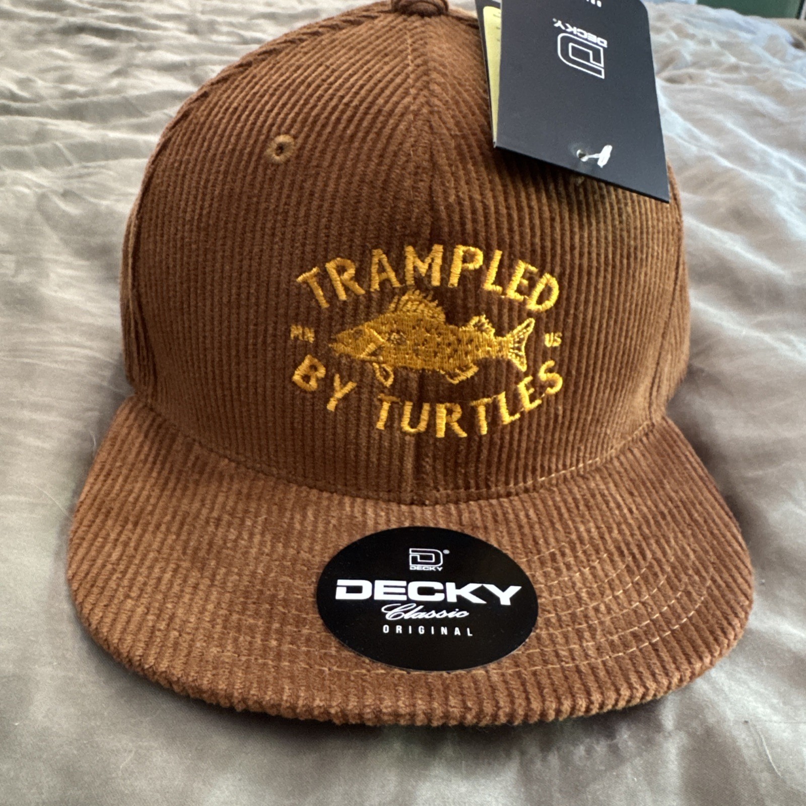 Trampled By Turtles Corduroy Hat NWT Decky Snapback