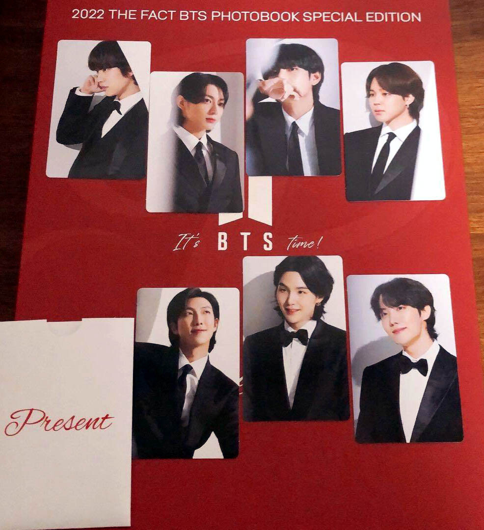 BTS 2022 THE FACT PHOTOBOOK SPECIAL EDITION Official Photocard MM_60