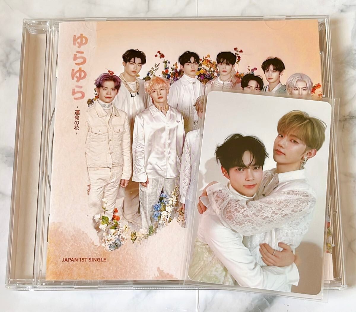 ZB1 ZEROBASEONE JAPAN YURAYURA STANDARD ver. CD + PHOTO CARD ZHANGHAO HANBIN JP