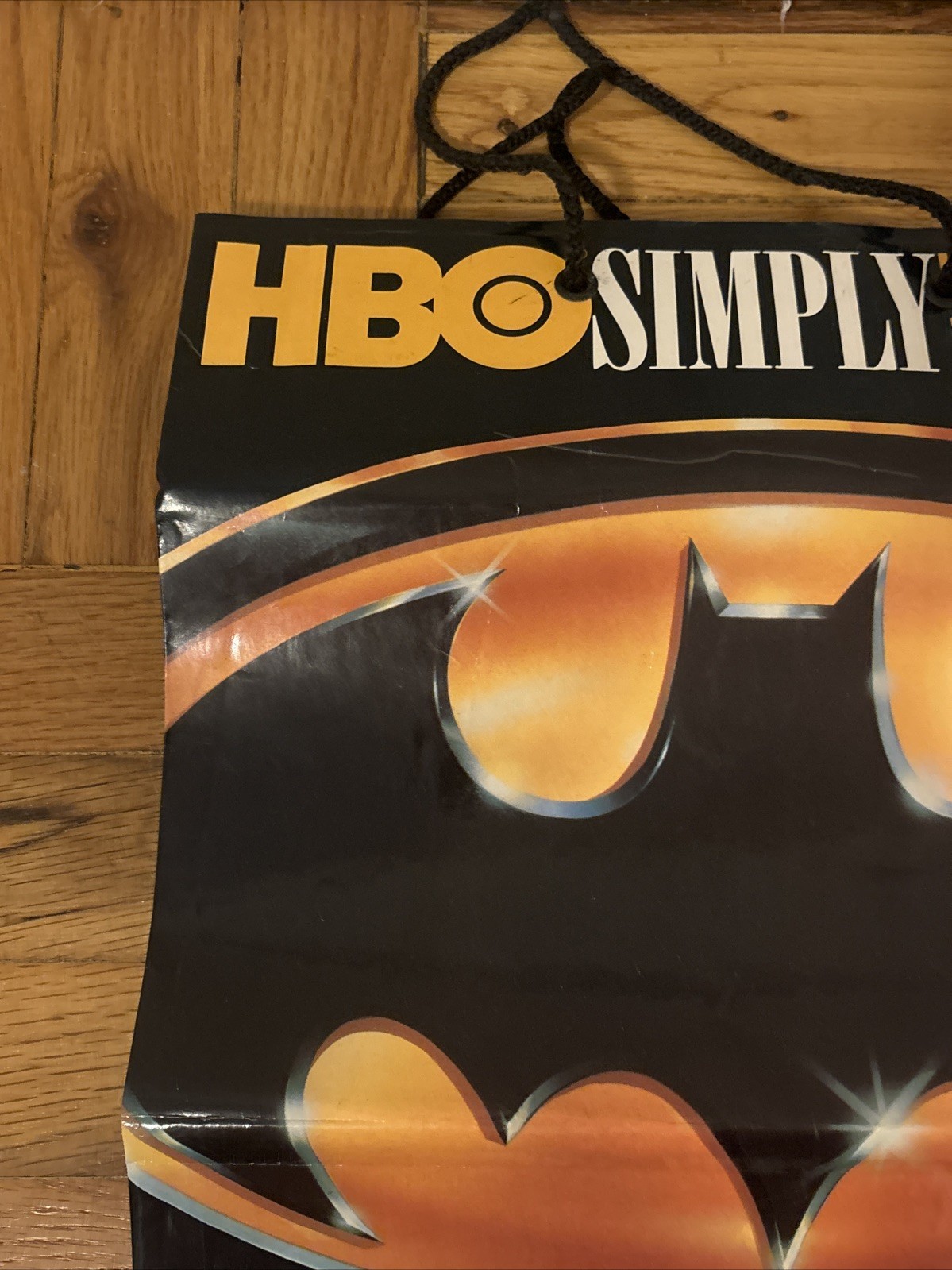 Vintage 1990 HBO Batman/Lethal Weapon 2 Promotional Bag Pak2000 FREE SHIP