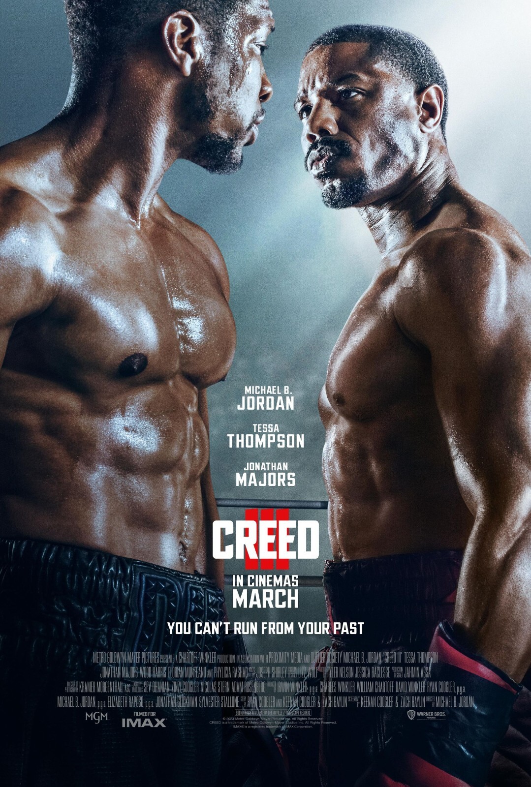 2023 Creed III Movie Poster 11X17 Rocky Balboa Apollo Adonis Bianca Boxing 🥊🍿