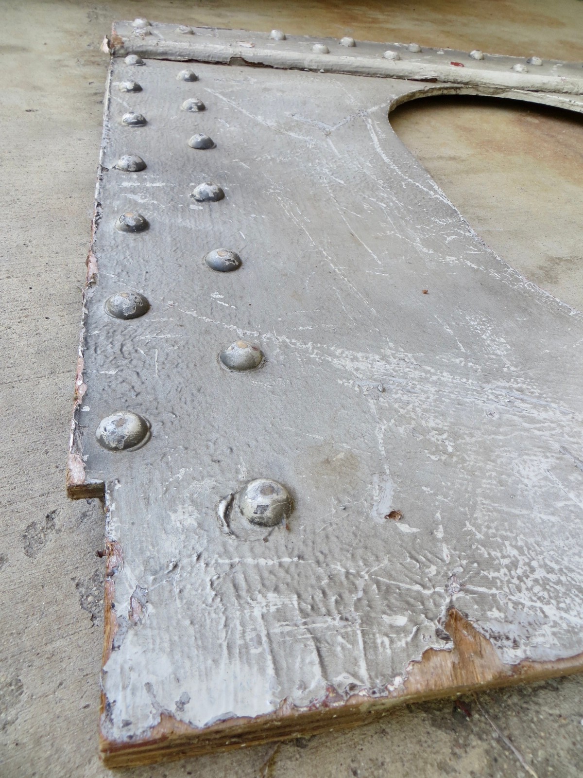 Titanic Movie Set: Hold Support Structure 42″x 35.5″ wth 1″ rivet heads