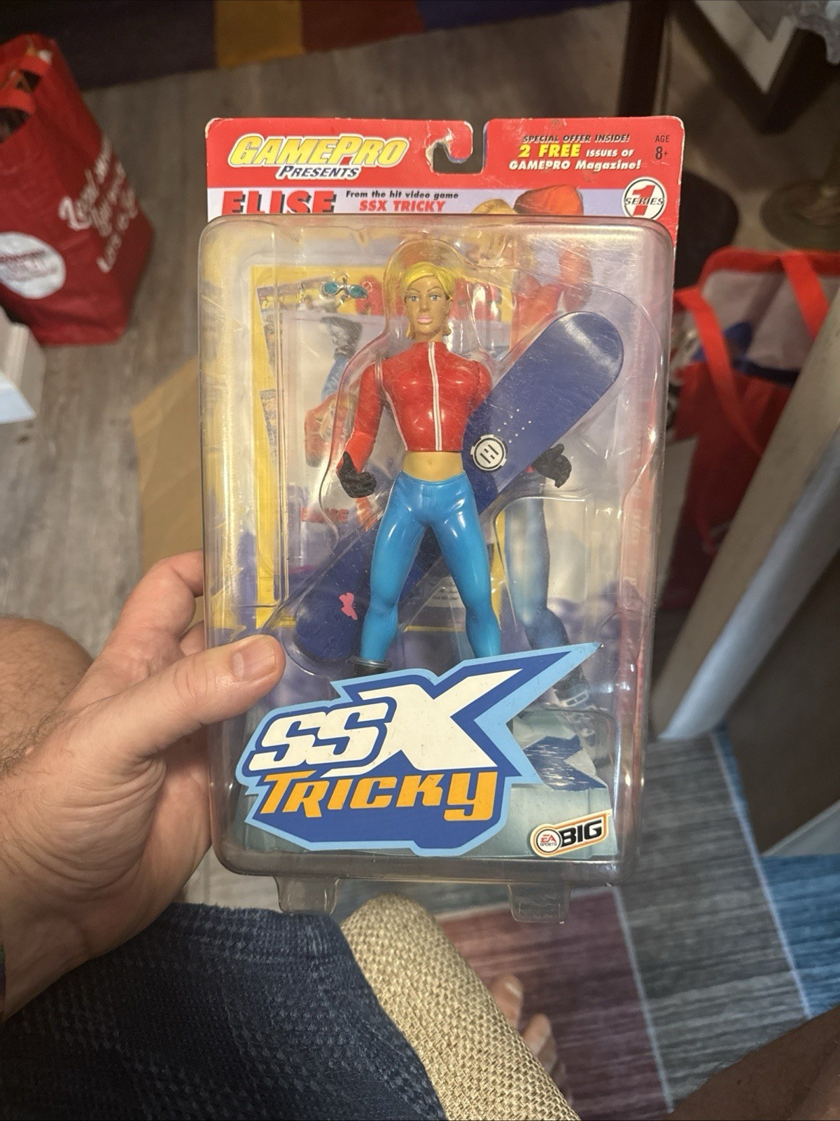 Gamepro Presents (( ELISE )) SSX Tricky Video Game Action Figure EA Sports