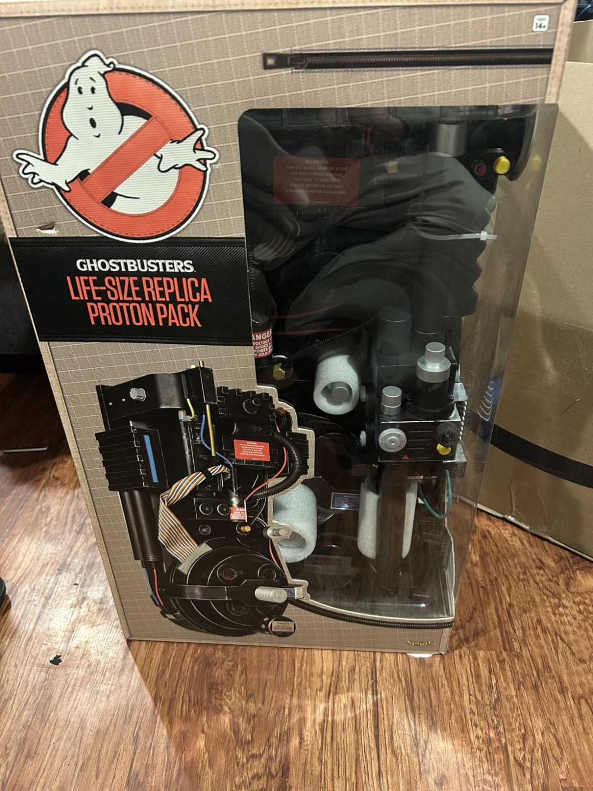 Ghostbusters Proton Pack Life-Size Lights, Sounds Ghost Trap, Used, Works Great!