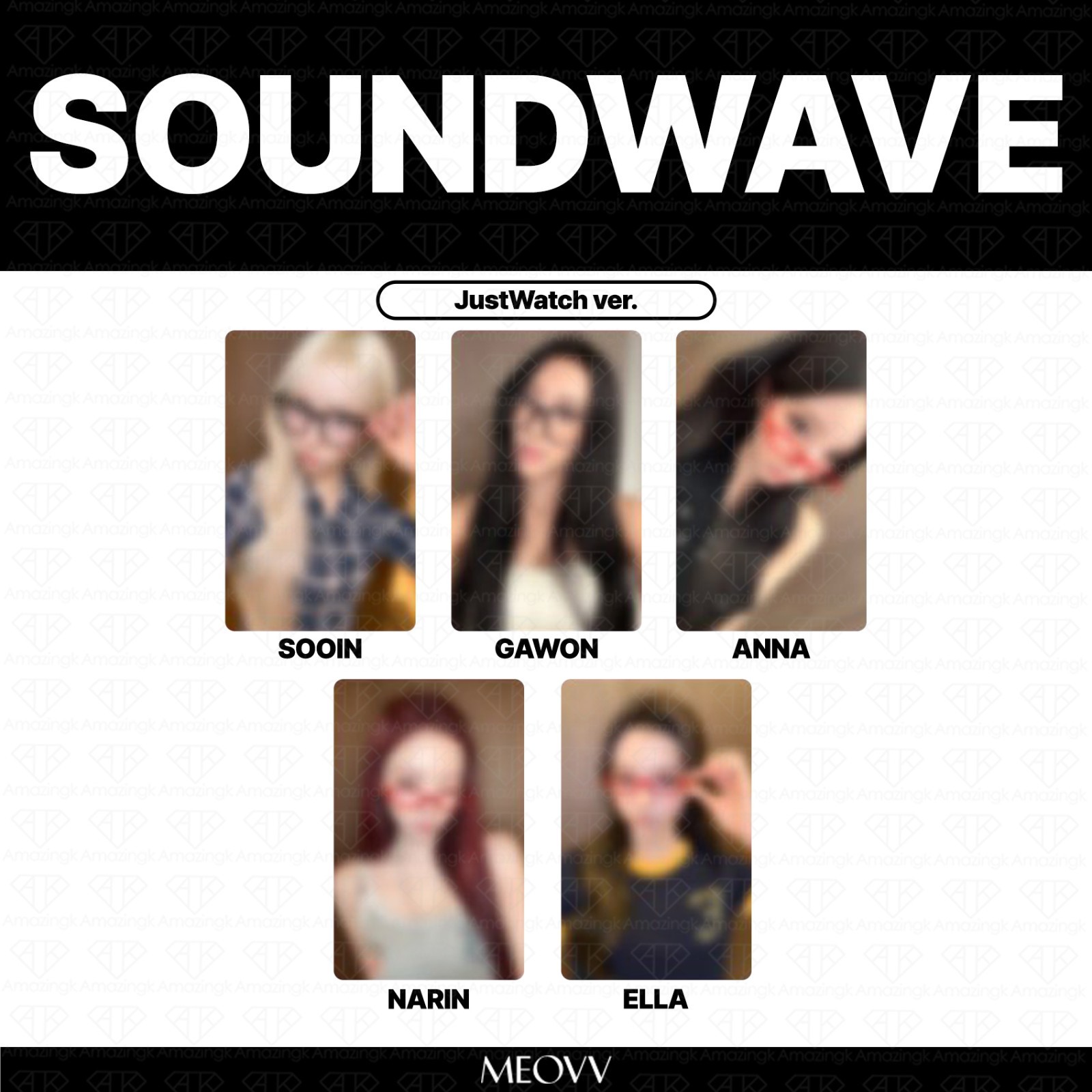 [PreSale] MEOVV 2nd EP Album BITE NOW Soundwave Lucky Draw Photocard