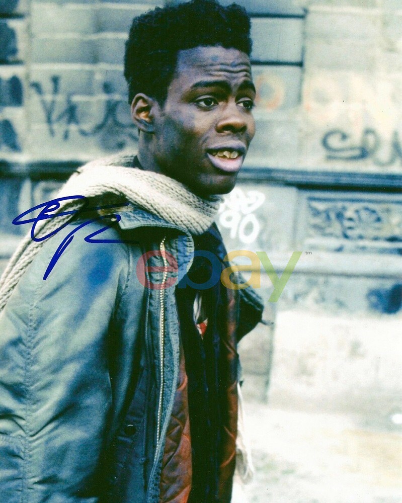 CHRIS ROCK AUTOGRAPHED SIGNED NEW JACK CITY POOKIE 8X10 PHOTO reprint