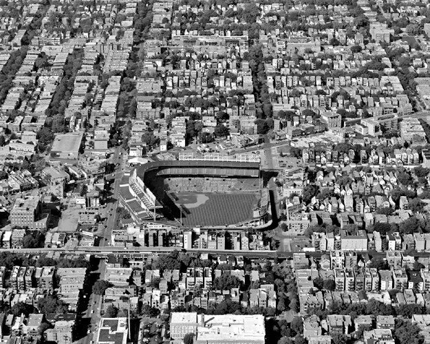 Chicago Cubs Wrigley Field Stadium Aerial 8×10 PHOTO PRINT