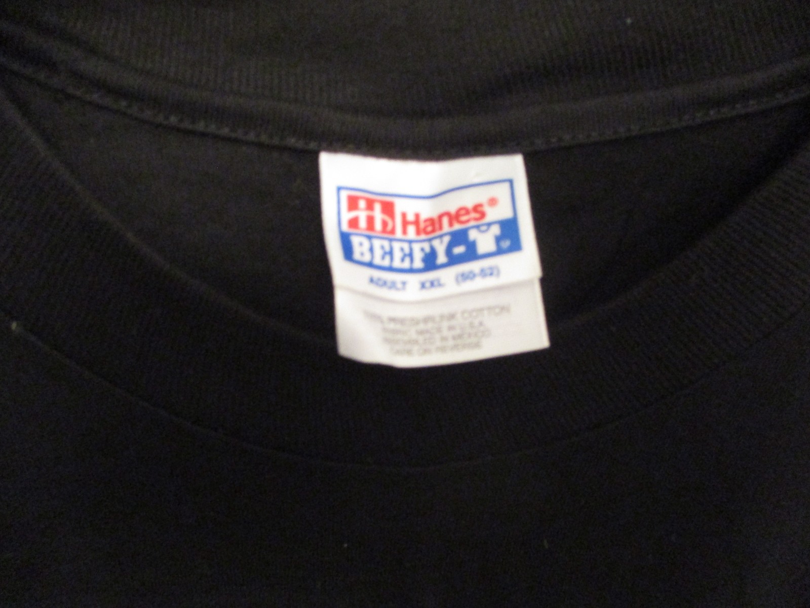 NWOT 1997 Black NEWPORT JAZZ FESTIVAL Logo T Shirt XXL Hanes Beefy T 100% Cotton