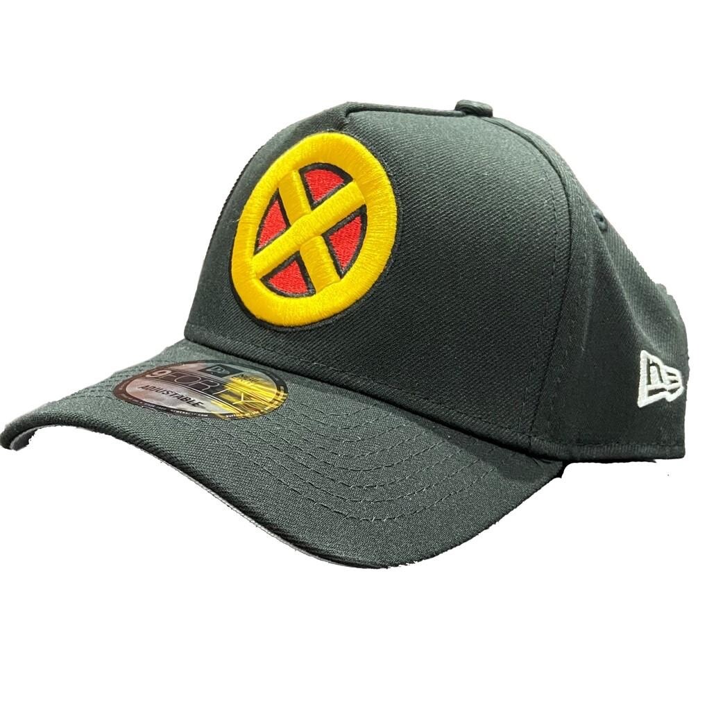 X-Men Marvel Comics New Era A Frame 9Forty Adjustable Snapback Hat – Black