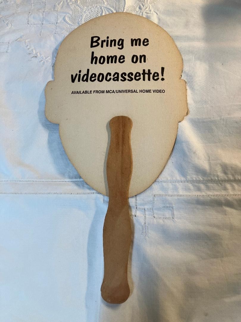 HAPPY GILMORE ORIGINAL Promo Stick Fan 1995 Video Release MCA/Universal