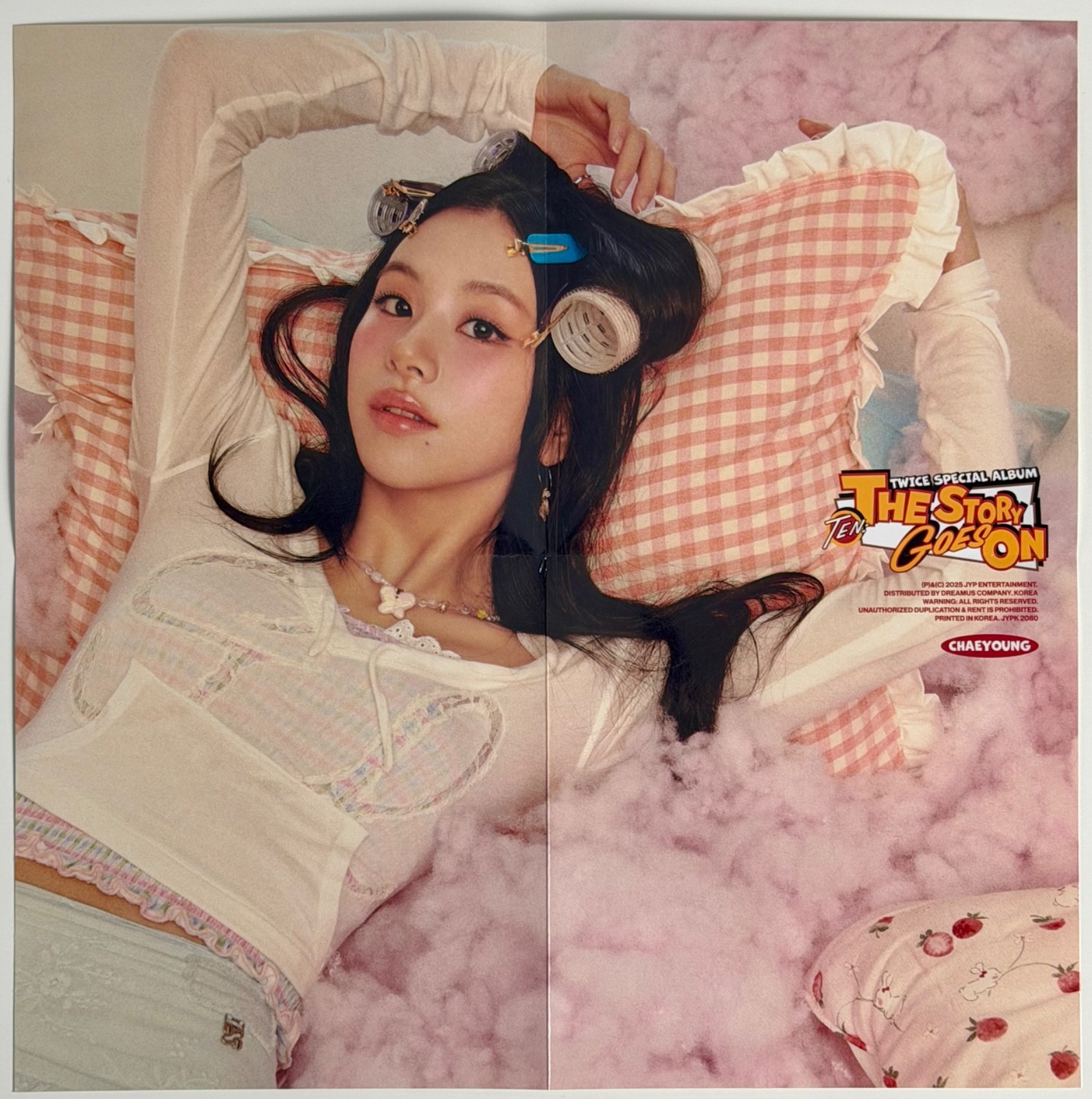 TWICE TEN: THE STORY GOES ON Cast Version Official Folded Poster CHAEYOUNG