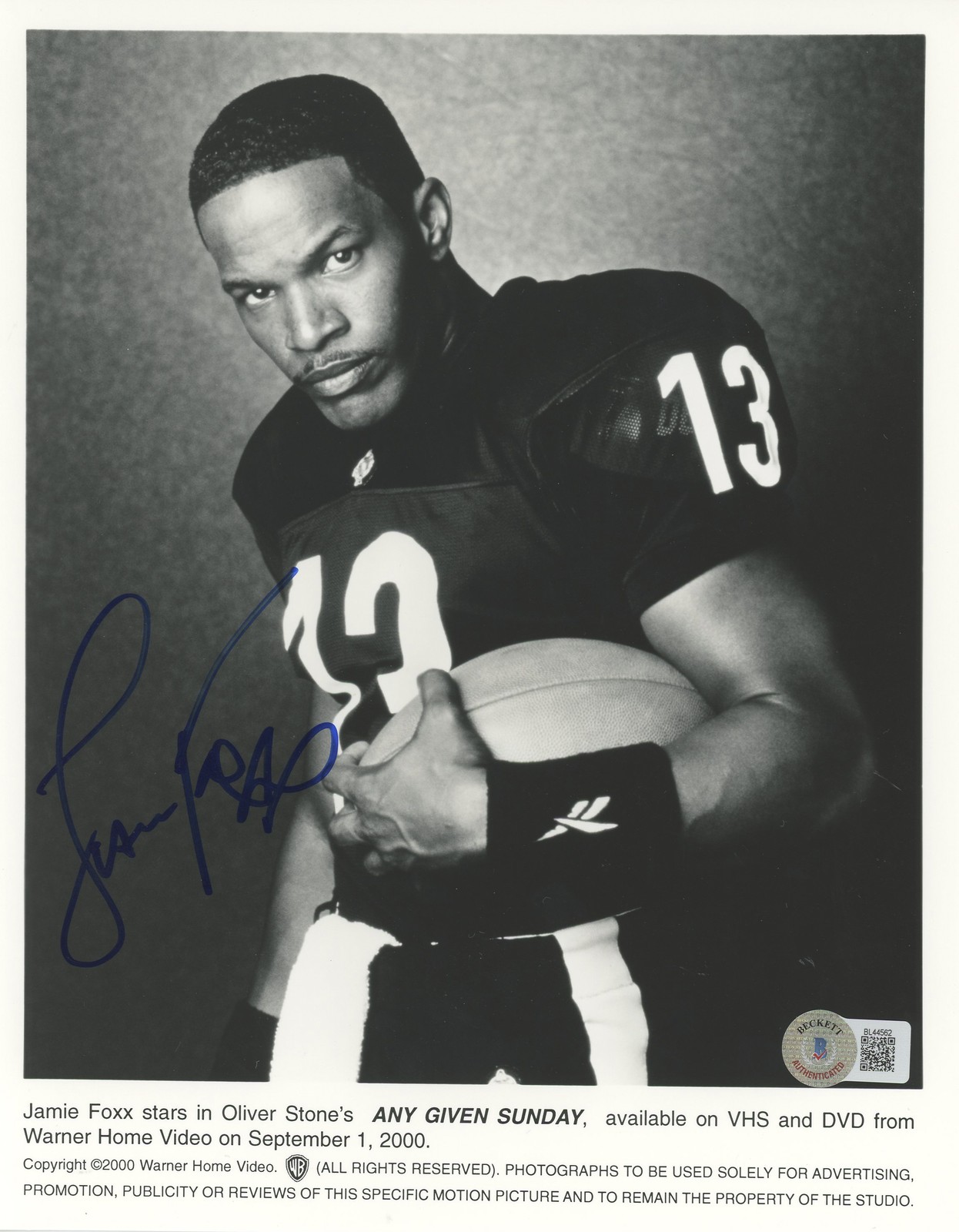 Jamie Foxx Any Given Sunday Authentic Signed 8×10 Photo Autographed BAS #BL44562