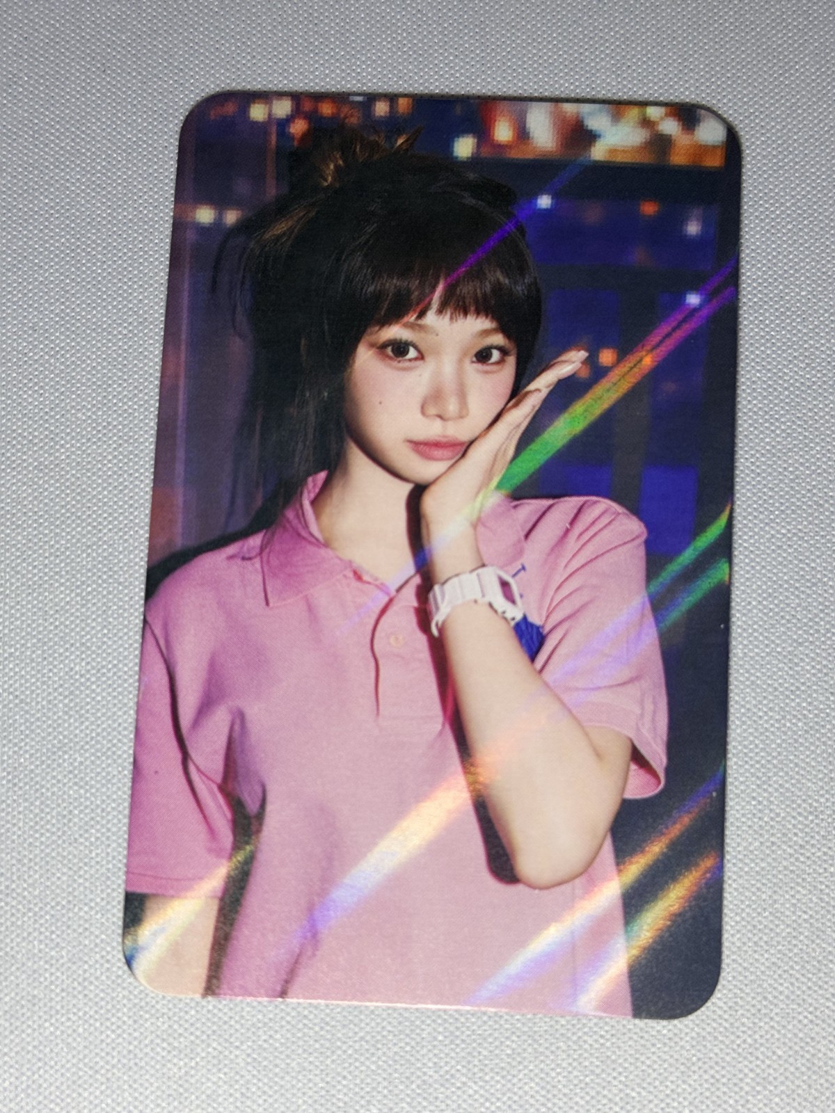 Chaewon LE SSERAFIM Photocard – Pureflow Pt. 1 Kpop Cute Sexy Asian Girl