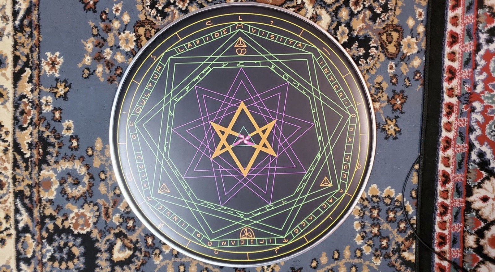Danny Carey / TOOL 22” Enochian Bass Drum Head Collectible