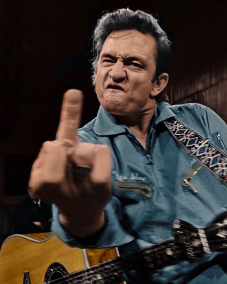 Johnny Cash Portrait 8×10 Picture Celebrity Print