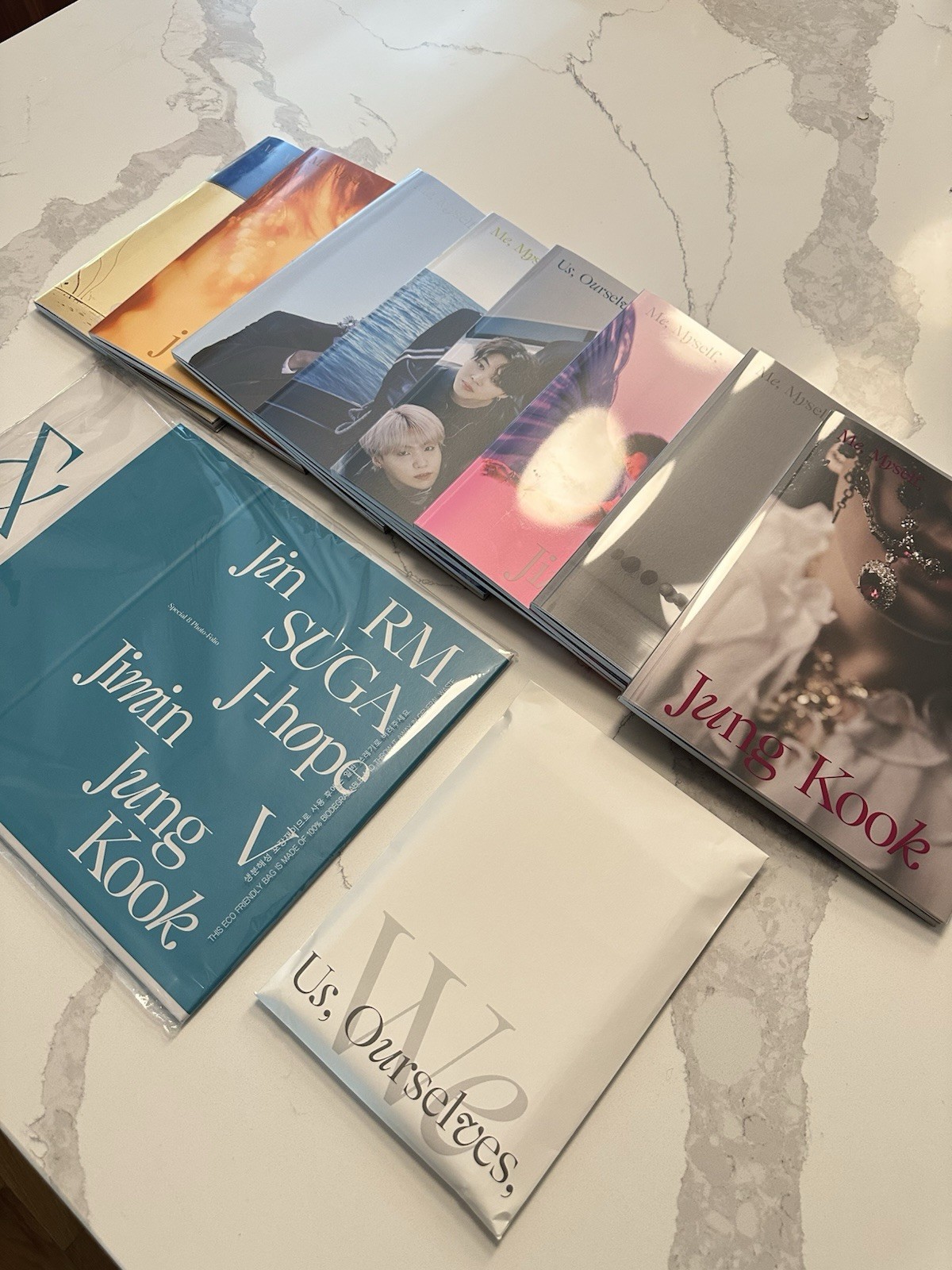 [FULL SET] BTS Me, Myself Special 8 Photo Folio Set plus Inclusions + Photocards