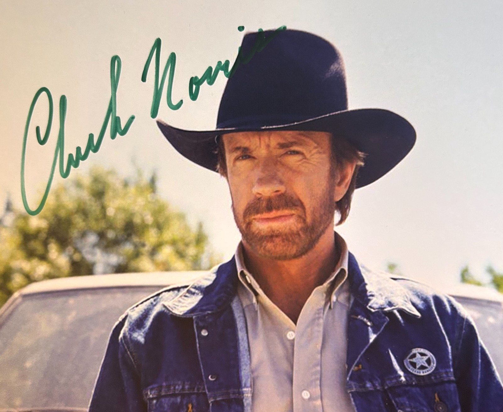 CHUCK NORRIS Signed Walker: Texas Ranger 8×10 Authentic Original Autograph + COA
