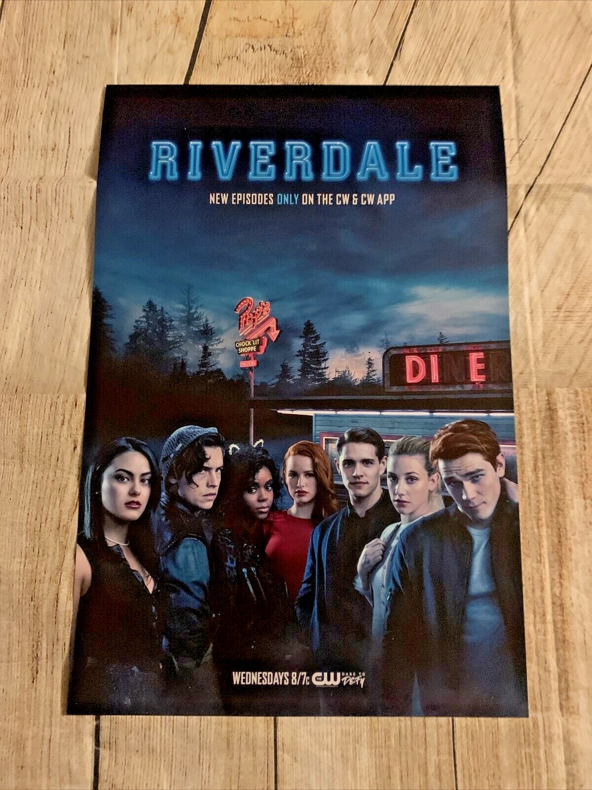 RIVERDALE CW Tv Show 12×18 Original Promotional Poster Archie Betty Jughead