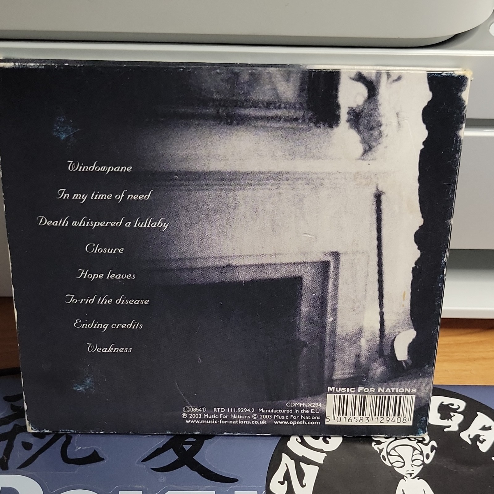 Opeth Damnation Signed CD & Autographed Booklet Music Memorabilia