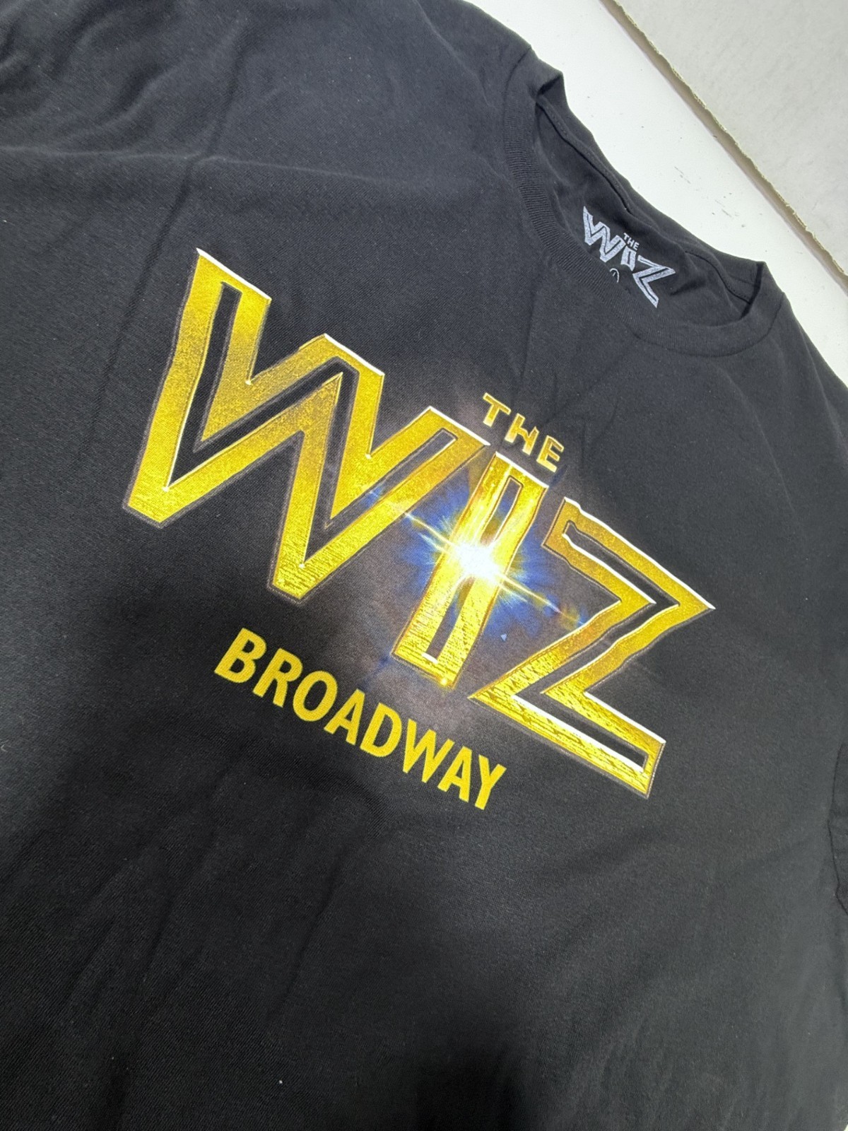 THE WIZ Broadway The Musical +Unisex BROADWAY LOGO TEE T-SHIRT + NEW! ORIGINAL!