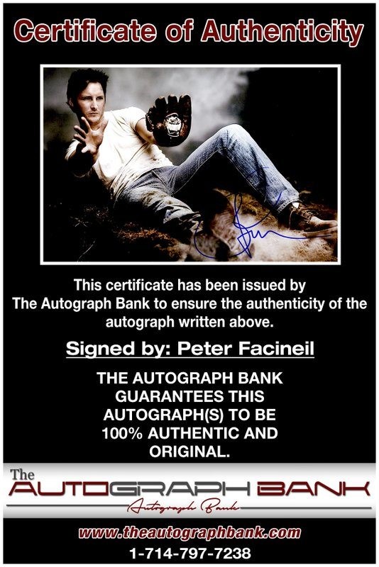 Peter Facinelli authentic signed celebrity 10×15 photo W/Cert Autographed Y5
