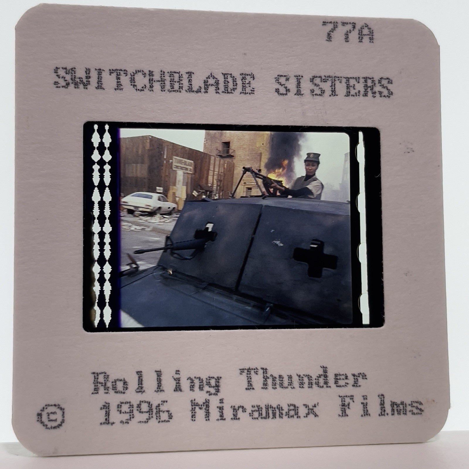 35mm Slide Switchblade Sisters 70s Movie Vintage Publicity Promotion #12