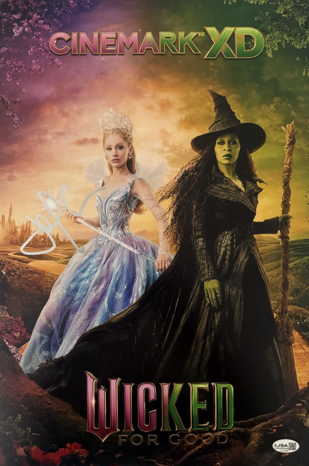 JON M. CHU Authentic Hand Signed “WICKED” 12×18 Photo (JSA COA)