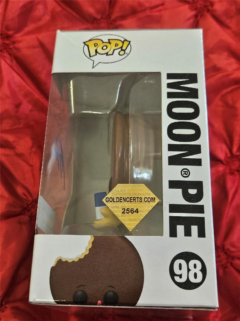 SAM ROCKWELL MOON PIE SIGNED AUTOGRAPHED FUNKO POP! 98 GREEN MILE WILD BILL COA
