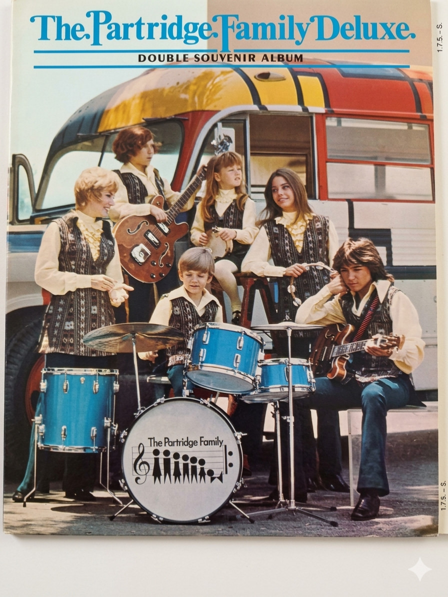 The Partridge Family Deluxe Double Souvenir Album Vintage Songbook Music Book