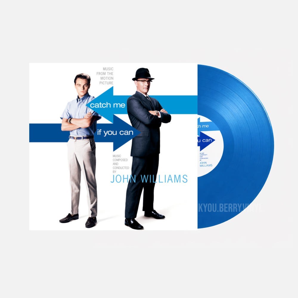 Catch Me If You Can Original Soundtrack Blue Vinyl LP Limited Edition