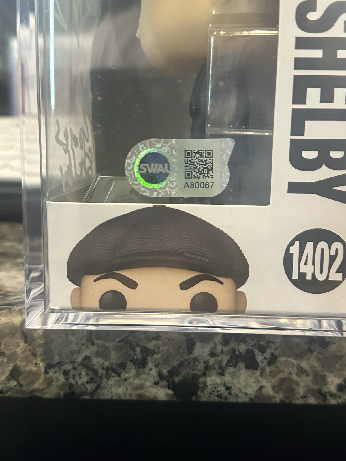 Funko Pop! #1402 Cillian Murphy Signed Thomas Shelby Peaky Blinders SWAU COA